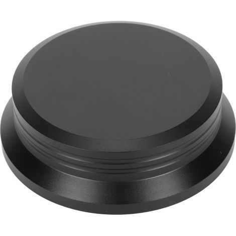 Plateau vinyle stabilisateur en alliage d'aluminium universel, pince de serrage pour disque LP, noir (1/5)