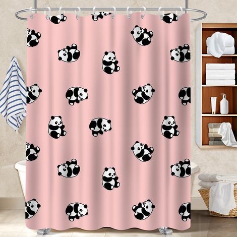 Voile de douche fluide en polyester 180x180 poids lesté cache baignoire pour une déco qui inspire (1/5)