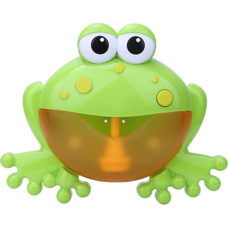 Machine à Bulles de Forme de Grenouille Machine Automatique de Souffleur de Bulle pour Des Activités D'intérieur et De Plein Air Jouet de Bain Cadeau D'enfants