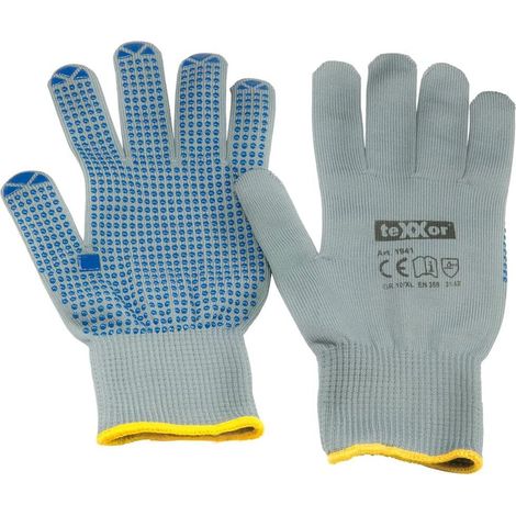 SW-Stahl 11512L Nylon Feinstrick- handschuh Gr. 10, grau