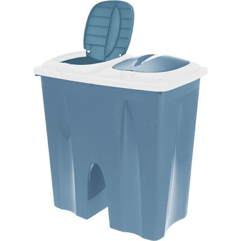 Pattumiera 2x25L blu navy (1/4)