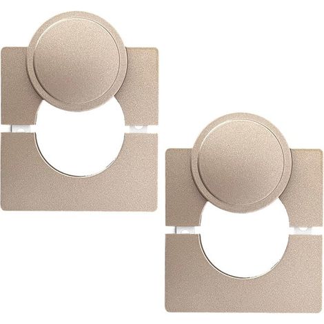 Tapa decorativa para tubería de aire acondicionado de 100x100 mm, tapa decorativa para orificio de ventilación (1/5)