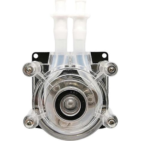 Pompe péristaltique 24 V CC, pompe doseuse de liquide à haut débit (3000 ml/min), 3 rouleaux avec tube PHARMED BPT (1/5)