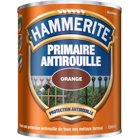 Sous-couche Peinture Antirouille Hammerite Orange 0,75 L