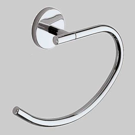 PORTASALVIETTE AD ANELLO VERMONT - Ottone cromato