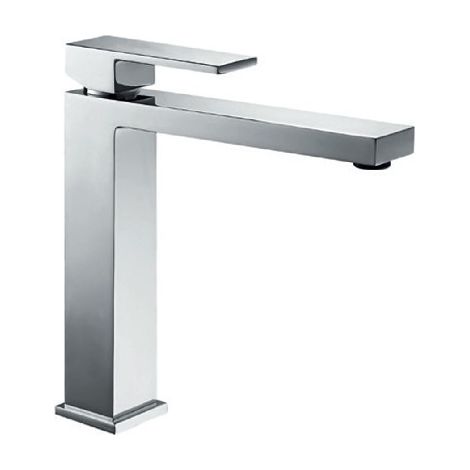 Rubinetto lavabo alto serie zoe, finitura cromata (1/4)