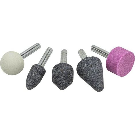 Schleifstein-Set (6mm Grip) 5 Stück