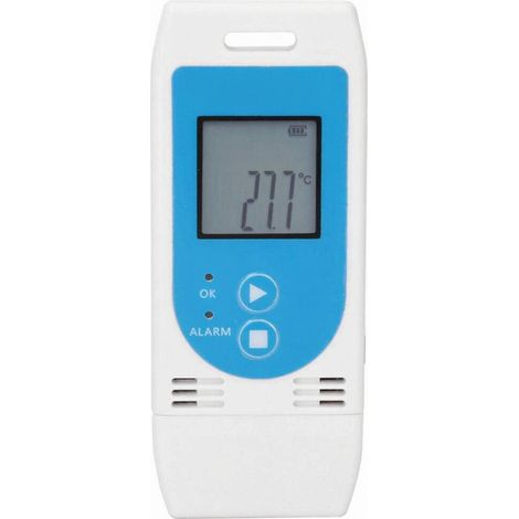 Thermomètre-hygromètre USB Tempu03, testeur enregistreur, instrument d'enregistrement de données