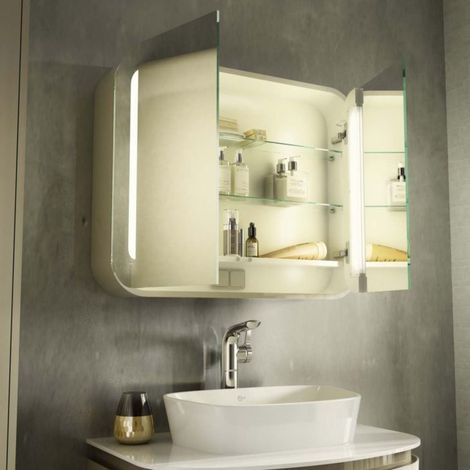 Ideal Standard Melange mitigeur lavabo A4266AA base allongée, sans garniture de vidange , chromé (1/5)