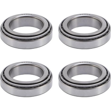 48mm Scooter Roller Bearings, 32906 Steel Steering Bearings Suitable for Smartgyro Scooter Replacement Parts, Easy Installation, 4 Pieces (1/5)