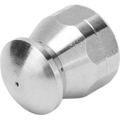 Stainless Steel Cleaning Nozzle G3/8in Pipe Cleaning Nozzle Front 1 Rear 6 Washer Drain Nozzles (1/4)