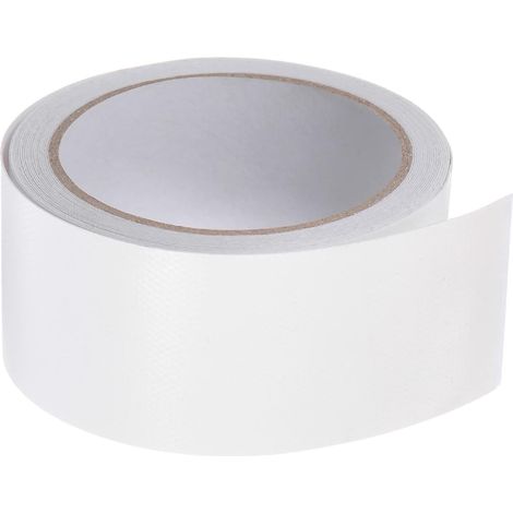 Ruban adhésif de réparation pour bâche et toile 5 cm x 4,5 m, universel imperméable, idéal les