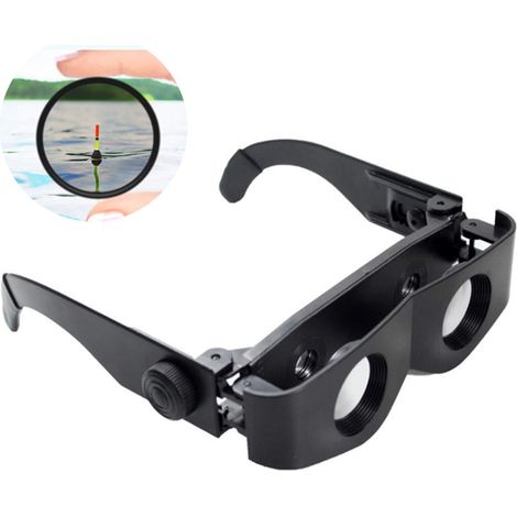 Lunettes binoculaires portatives télescopiques pour pêche, loupe ajustable mains libres (1/4)