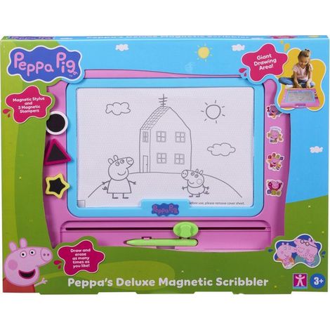Ardoise magique magnétique - BANDAI - Peppa Pig - Tableau effaçable pour dessiner et recommencer a l'infini - Avec stylo (1/5)