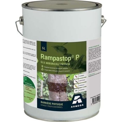Glu arboricole pâteuse RAMPASTOP contre les insectes rampants - 5 litres