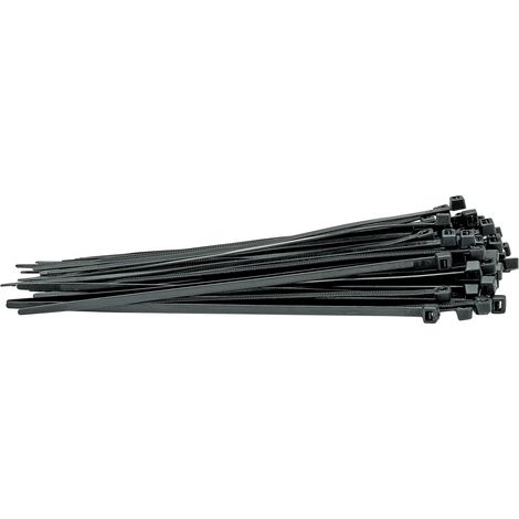 Draper 70393 Cable Ties, 4.8 x 200mm, Black (Pack of 100) (1/5)