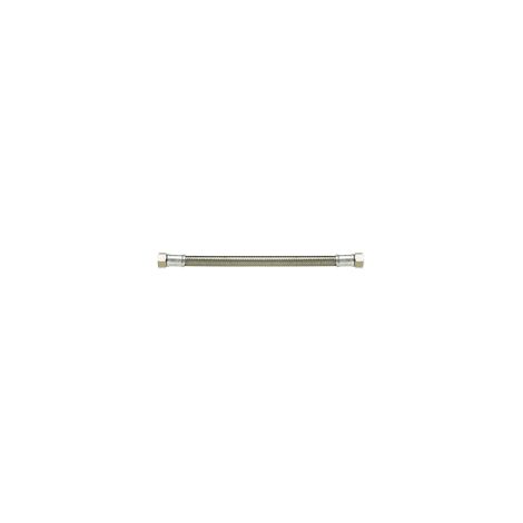 Flexible Tressé Inox STANDARD - Sanitario/Riscaldamento/Raffreddamento - Tubo Ø15-50mm - Femmina/Femmina uguale 50x60 - 1000mm - Ø50mm