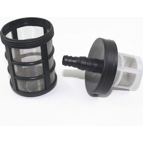 2 Stück Crpine Filtre Tuyau D'aspiration Pompe D'aspiration D'eau Crpine Filtre Eau De Cryptage Double Couche Pour Tuyau D'admission Pulvrisateu (1/5)