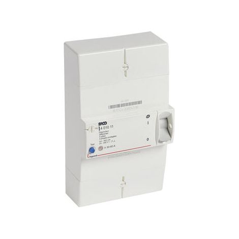 Legrand 401011 - Interruttore automatico di connessione EDF - BACO - Istantaneo 500 mA differenziale - 4P 60A