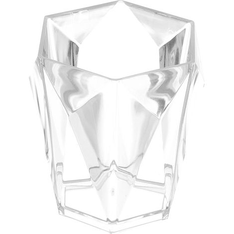 Portaspazzolino da appoggio Feridras diamante bianco (1/4)