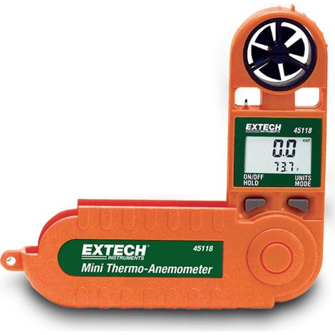 Extech 45118 Mini-Thermo-Anemometer 1.1 bis 20 m/s