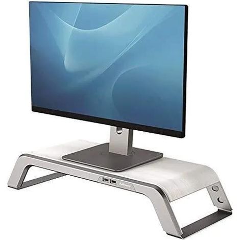 Fellowes 8064201 Soporte para Monitor Blanco de Escritorio