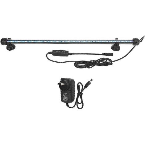 Lampe d'aquarium étanche avec bande LED, 3 modes de gradation, 100-240V AU, prise de 48 cm, conception intelligente. (1/5)