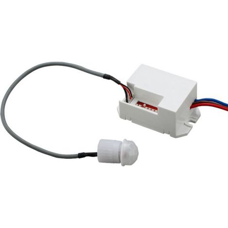 Détecteur De Mouvement - IP65 - Portée 6 M - Angle 120° - Pour Extérieur (1/4)