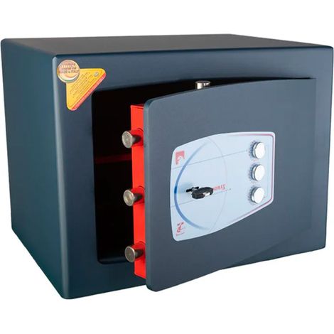 Cassaforte a mobile a Chiave + Combinazione Serie GOLD MOBY DIPLO 350x470x350 - SP. mm. 10