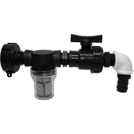 IBC tank adapter with filtration, garden hose adapter/32 mm (1/4)