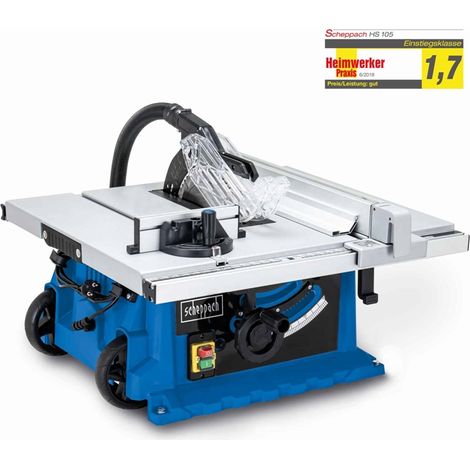 Scheppach Tischkreissäge HS105 Profi Gerät 2000W Schnitthöhe 75mm Sägebl. 255mm