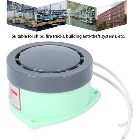 Elektromagnetischer Summer HRB-N80, aktiver und kontinuierlicher elektromagnetischer Alarm, 220 V Wechselstrom, 50 Hz, 80 dB (1/5)