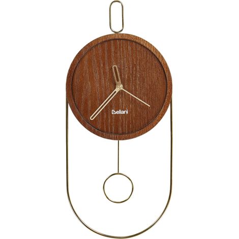 Wanduhr SIERRE 20 cm Dunkelbraun
