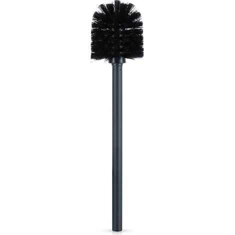 Schwarze Toilettenbürste Ersatz 35 cm