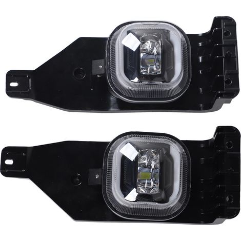 2 feux antibrouillard LED gauche et droit 45 W haute luminosité étanches IP67 FO2593211, compatibles avec Ford F-450 et F-550 Super Duty (1/5)