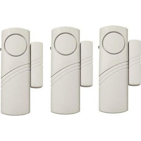 ALLARME PORTE FINESTRE IN KIT DA 3 PEZZI (1/4)