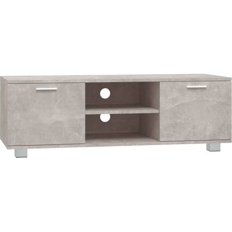 Mobile per TV Grigio Cemento 120x40,5x35 cm Legno Multistrato vidaXL (1/5)