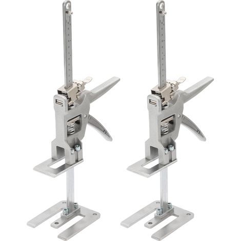 Randaco Elevador de muebles juego de 2, brazo de elevación 38,5 cm, altura 0-230 mm, carga hasta 150 kg