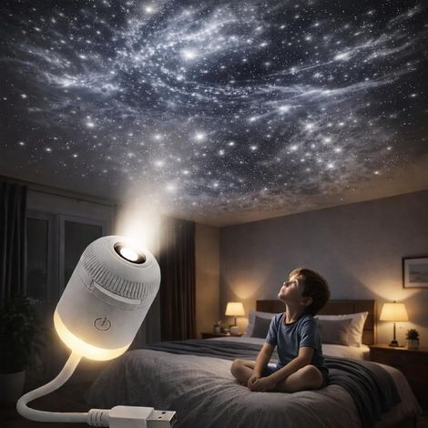 Veilleuse projecteur galaxie pour chambre à coucher (1/5)