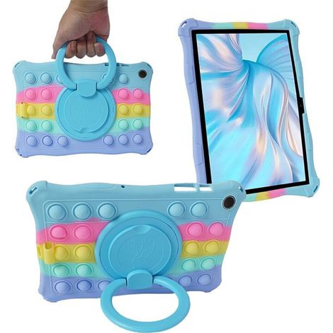 Kinderhülle für Samsung Galaxy Tab A11 / A9, Bubble, Mehrfarbig (1/5)