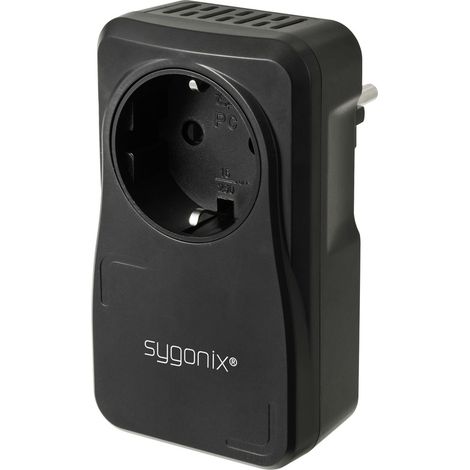 Sygonix SY-6801156 Einschaltstrombegrenzer SX16 Schwarz IP20