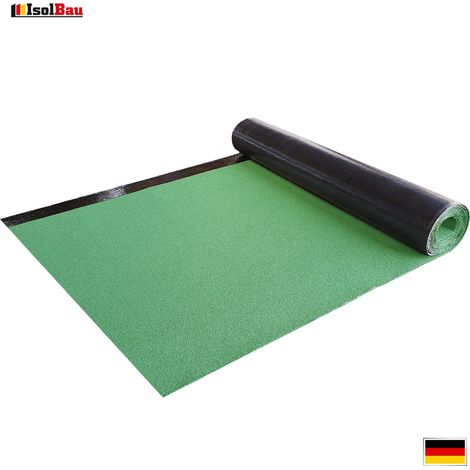 Papier de toiture thermoscellable IsolBau V60 S4, couleur ardoise, vert, 5 m² (1/3)