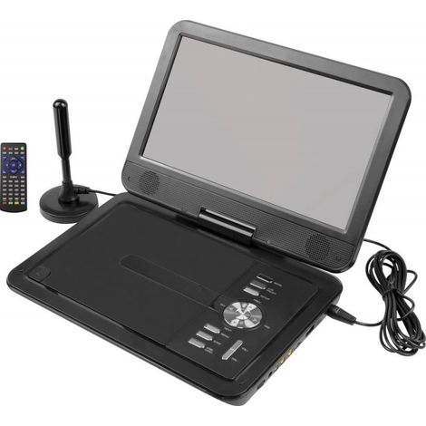Reflexion DVD1025 Téléviseur portable avec lecteur DVD 25.6 cm 10.1 pouces CEE: E (A - G) fonctionnement sur batterie Y860593