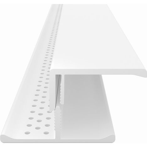 LÜFTUNGS-Profil 2-teilig VP200/250, 6000 mm Stand.Dekor
