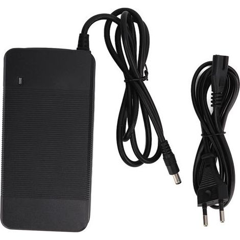 Chargeur de batterie 42V 3A pour trottinette électrique - Adaptateur secteur lithium 100-240V avec prise EU (1/5)