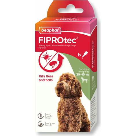 Beaphar Fiprotec Spot On Large Dog (1 Pipette) - 260705 (1/5)