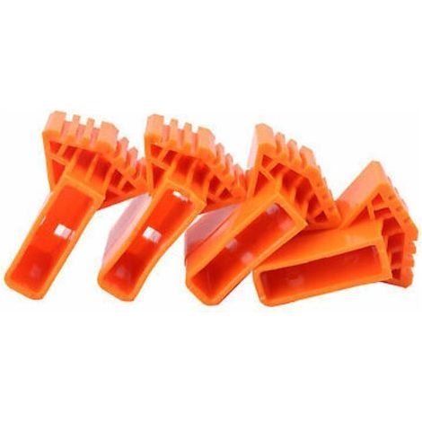 Ladder Feet: 4 replacement pieces ladder feet ladder caps ladder feet protective caps ladder foot protective cover protective cushion stabilizer (1/3)