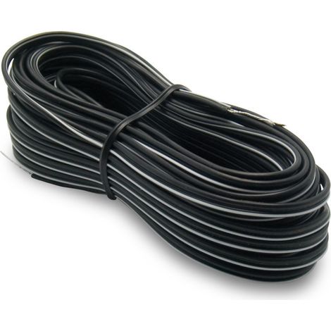 Câble audio repéré pour haut-parleur 10 m (1/2)