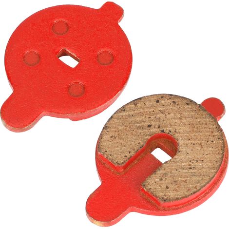 Niu KQ Serie Miniatur-Elektroroller, Scheibenbremse, rote Bremsbeläge, verschleißfeste Bremsscheiben, Reibbeläge. (1/4)