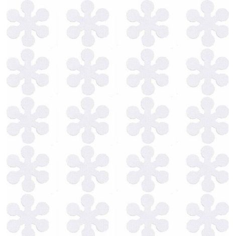 Lot de 20 autocollants antidérapants en matière souple, adaptés aux baignoires, escaliers et salles de douche - 10 cm